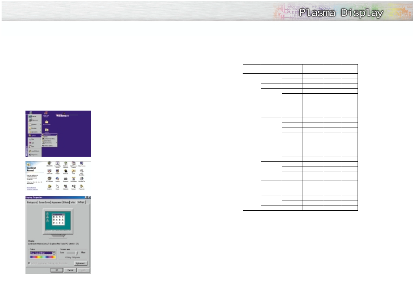 How to set up your display setting (windows only) | Samsung HPM5027X-XAC User Manual | Page 23 / 34