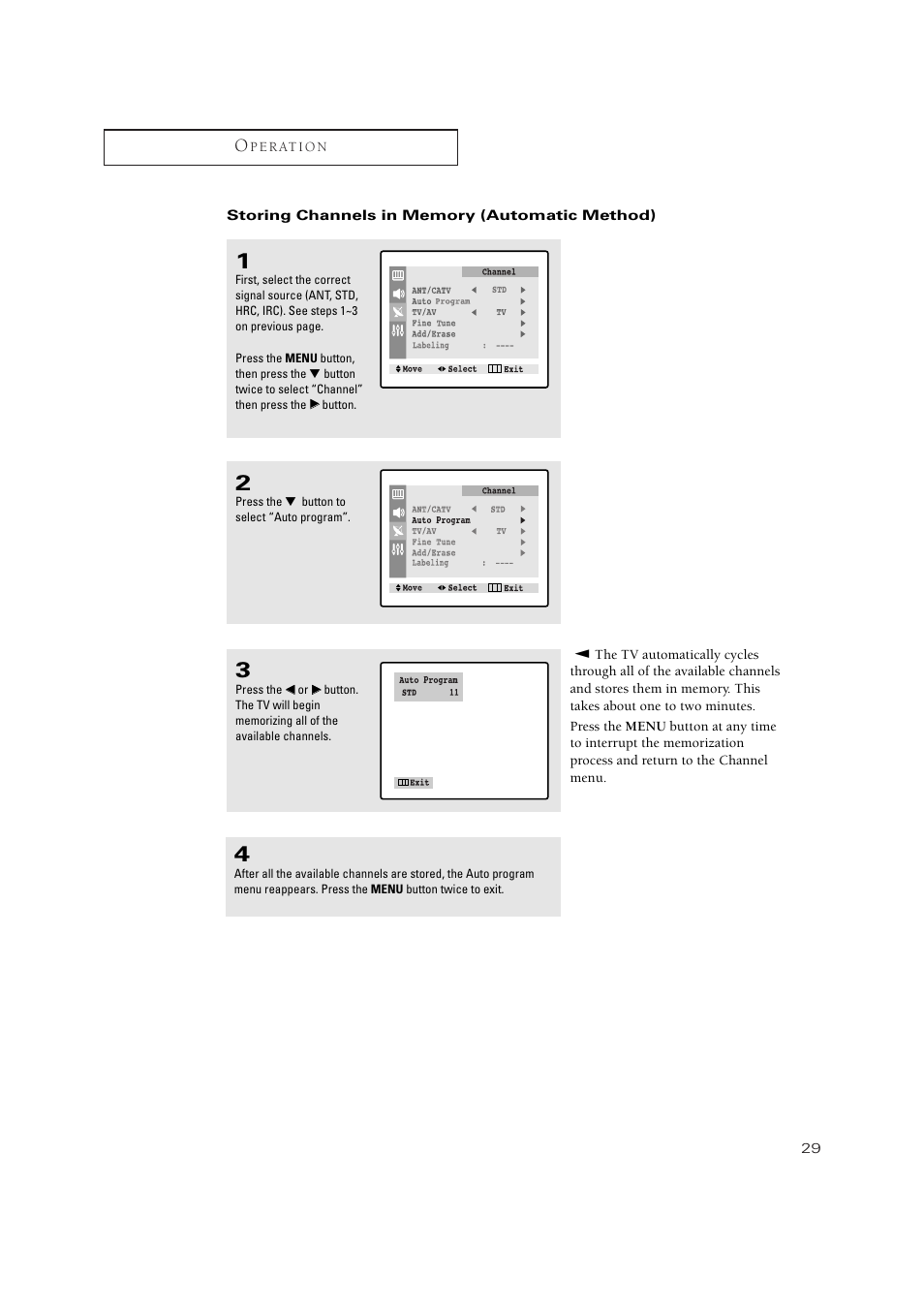 Samsung TXN2734FX-XAA User Manual | Page 29 / 59