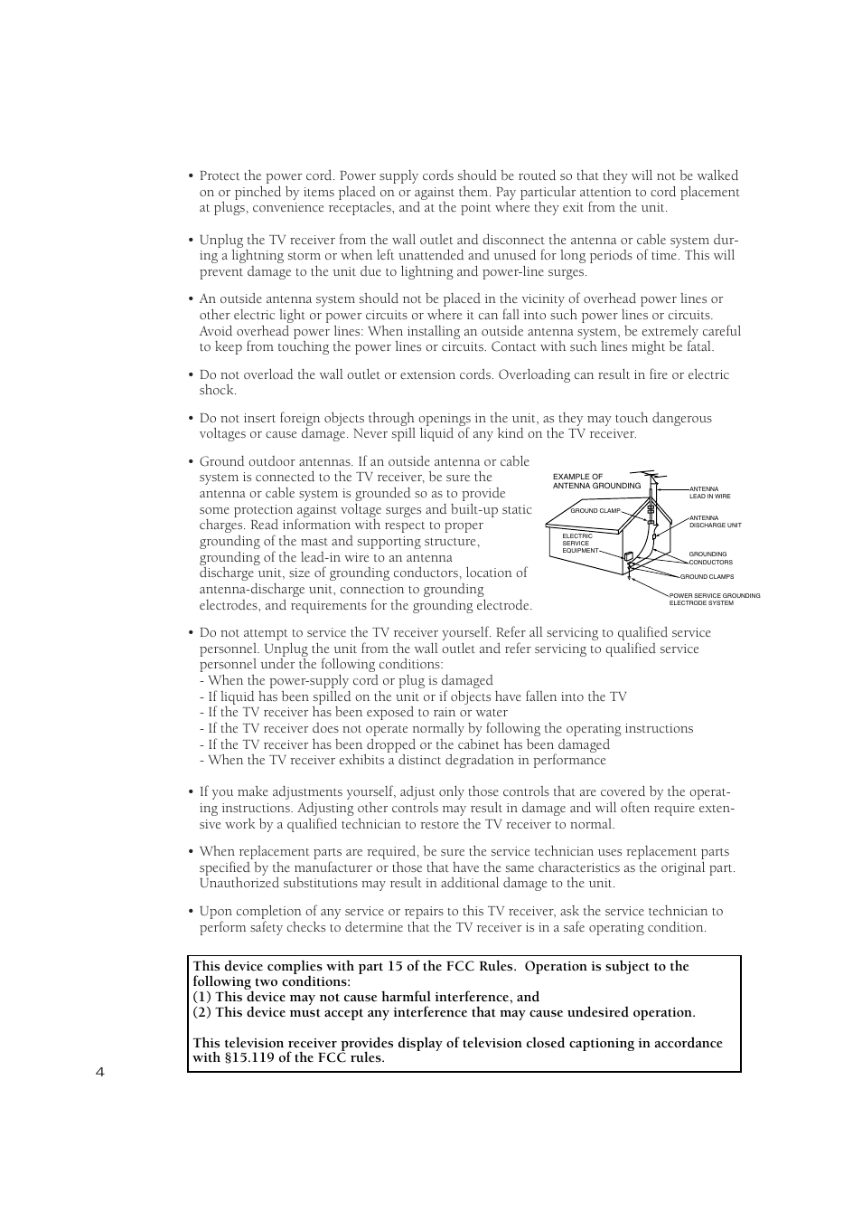 Samsung TXN2734FX-XAA User Manual | Page 4 / 59