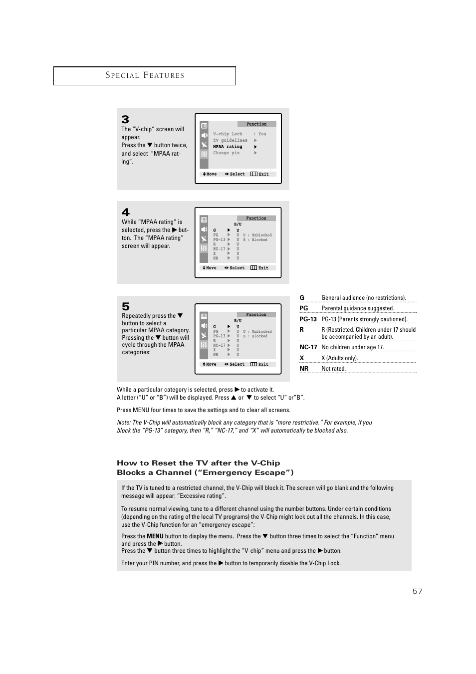 Samsung TXN2734FX-XAA User Manual | Page 57 / 59