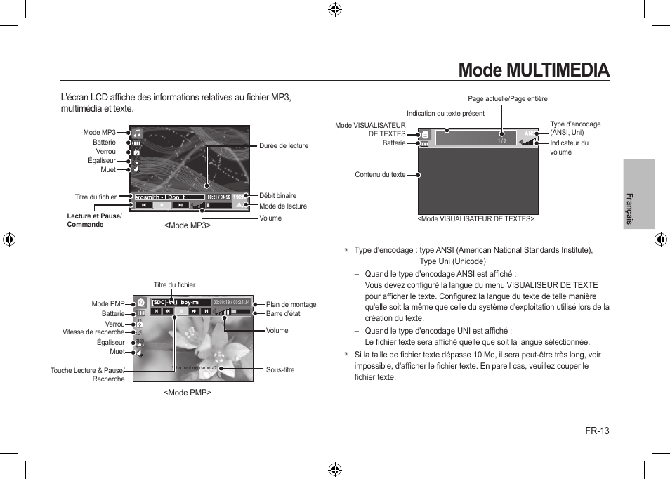 Mode multimedia | Samsung i8 User Manual | Page 51 / 128