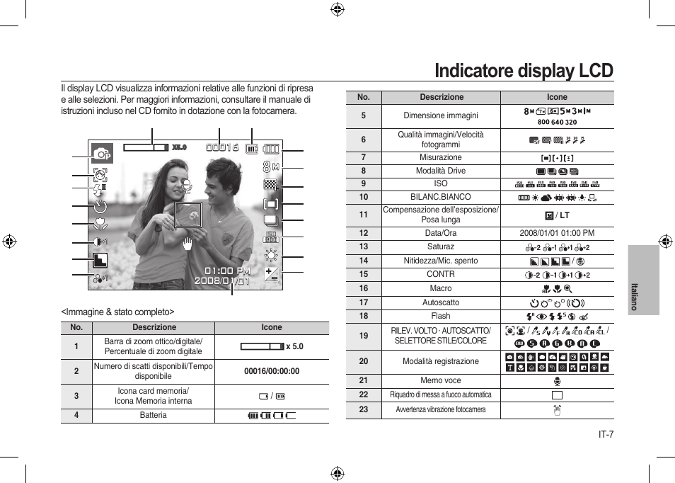 Indicatore display lcd | Samsung i8 User Manual | Page 81 / 128