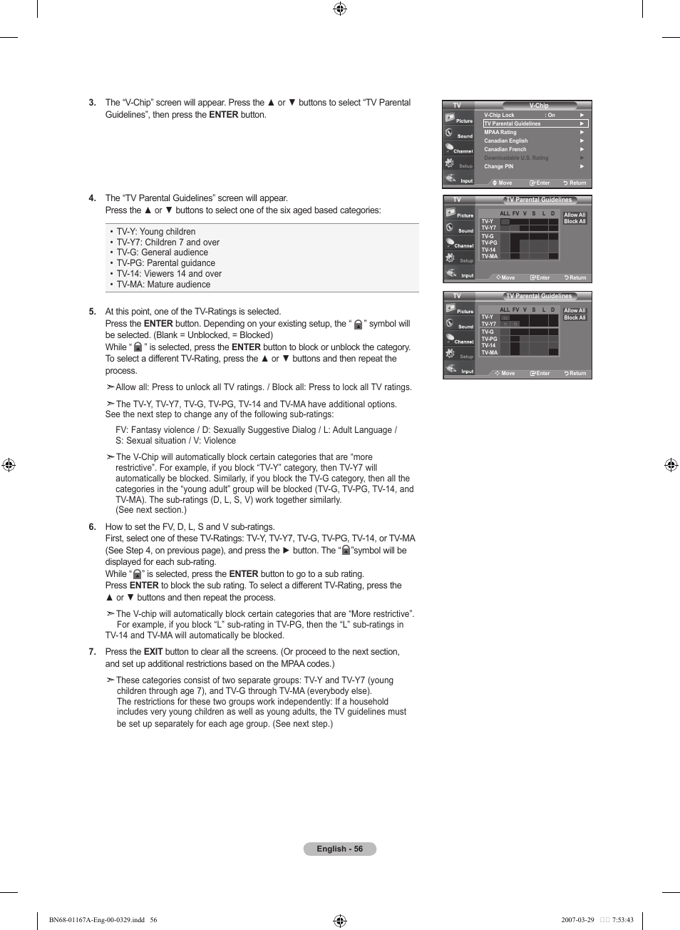 Samsung LNT4042HX-XAA User Manual | Page 58 / 147