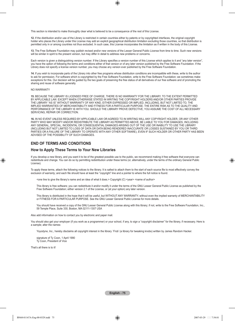 Samsung LNT4042HX-XAA User Manual | Page 77 / 147