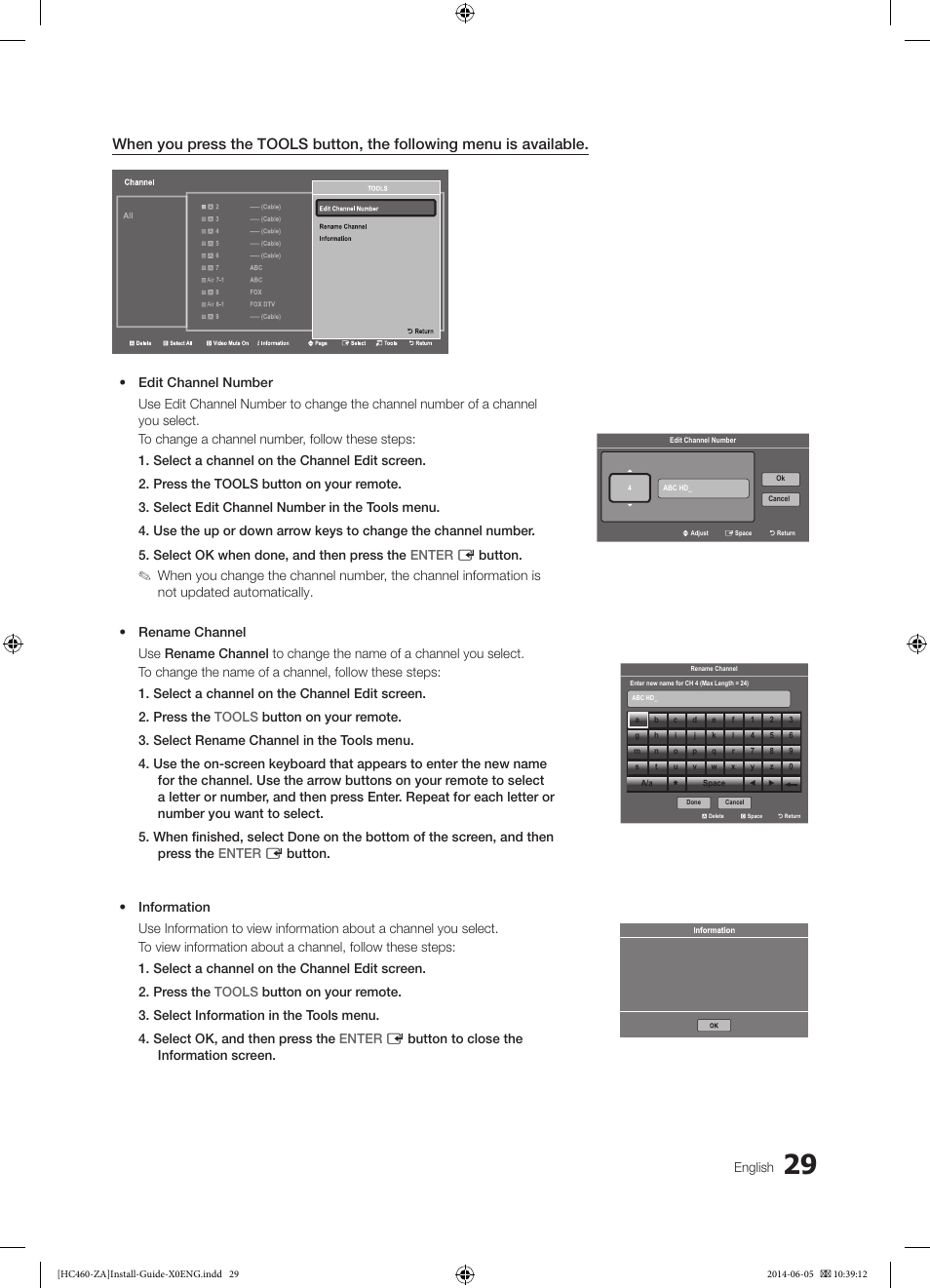 English | Samsung HG40NC460KFXZA User Manual | Page 29 / 39