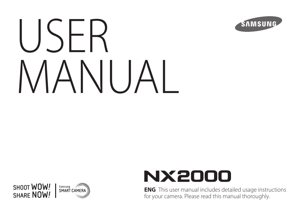 Samsung EV-NX2000BABUS User Manual | 203 pages