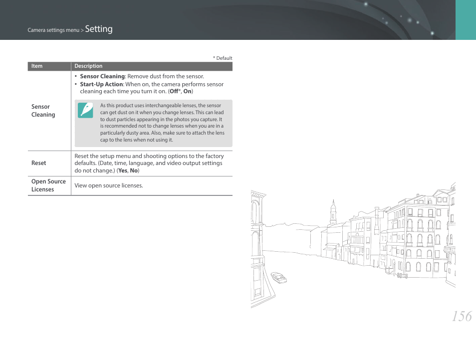 Setting | Samsung EV-NX2000BABUS User Manual | Page 157 / 203