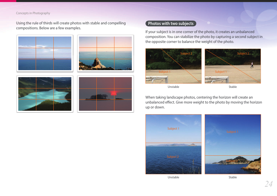 Photos with two subjects | Samsung EV-NX2000BABUS User Manual | Page 25 / 203