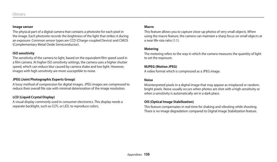 Samsung EC-WB250FBPBUS User Manual | Page 159 / 166