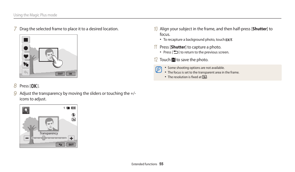 Samsung EC-WB250FBPBUS User Manual | Page 56 / 166