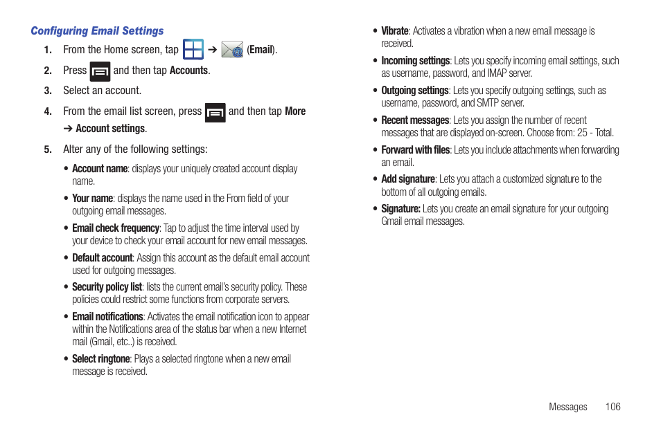 Samsung SGH-T959HAVTMB User Manual | Page 111 / 256