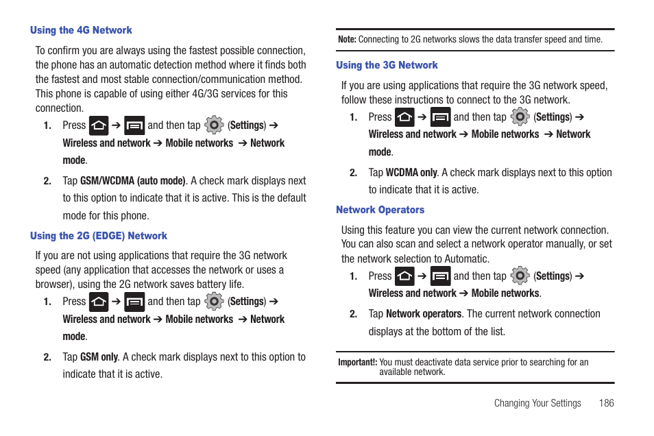 Samsung SGH-T959HAVTMB User Manual | Page 191 / 256