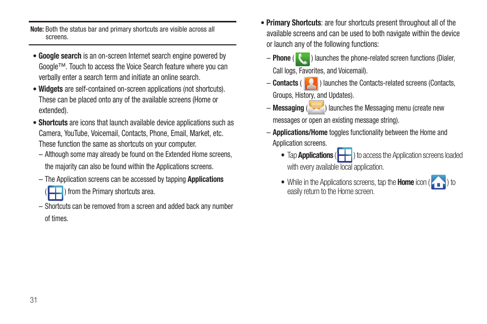 Samsung SGH-T959HAVTMB User Manual | Page 36 / 256