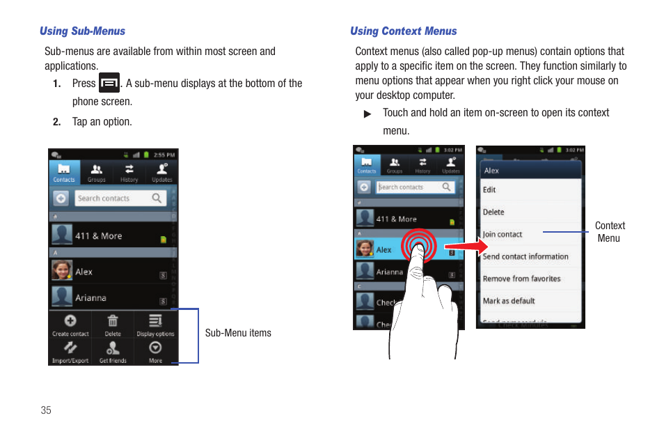 Samsung SGH-T959HAVTMB User Manual | Page 40 / 256