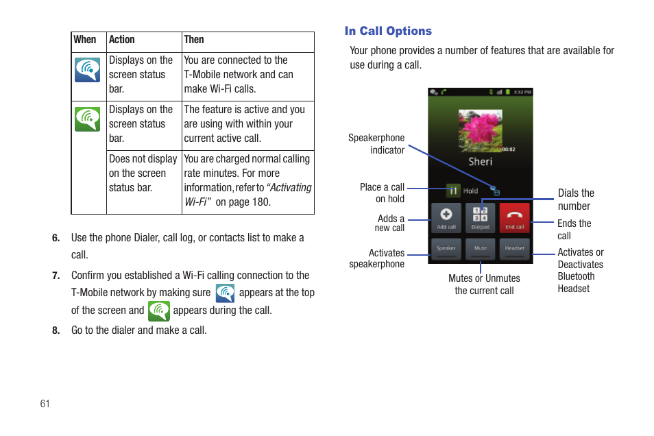 In call options | Samsung SGH-T959HAVTMB User Manual | Page 66 / 256