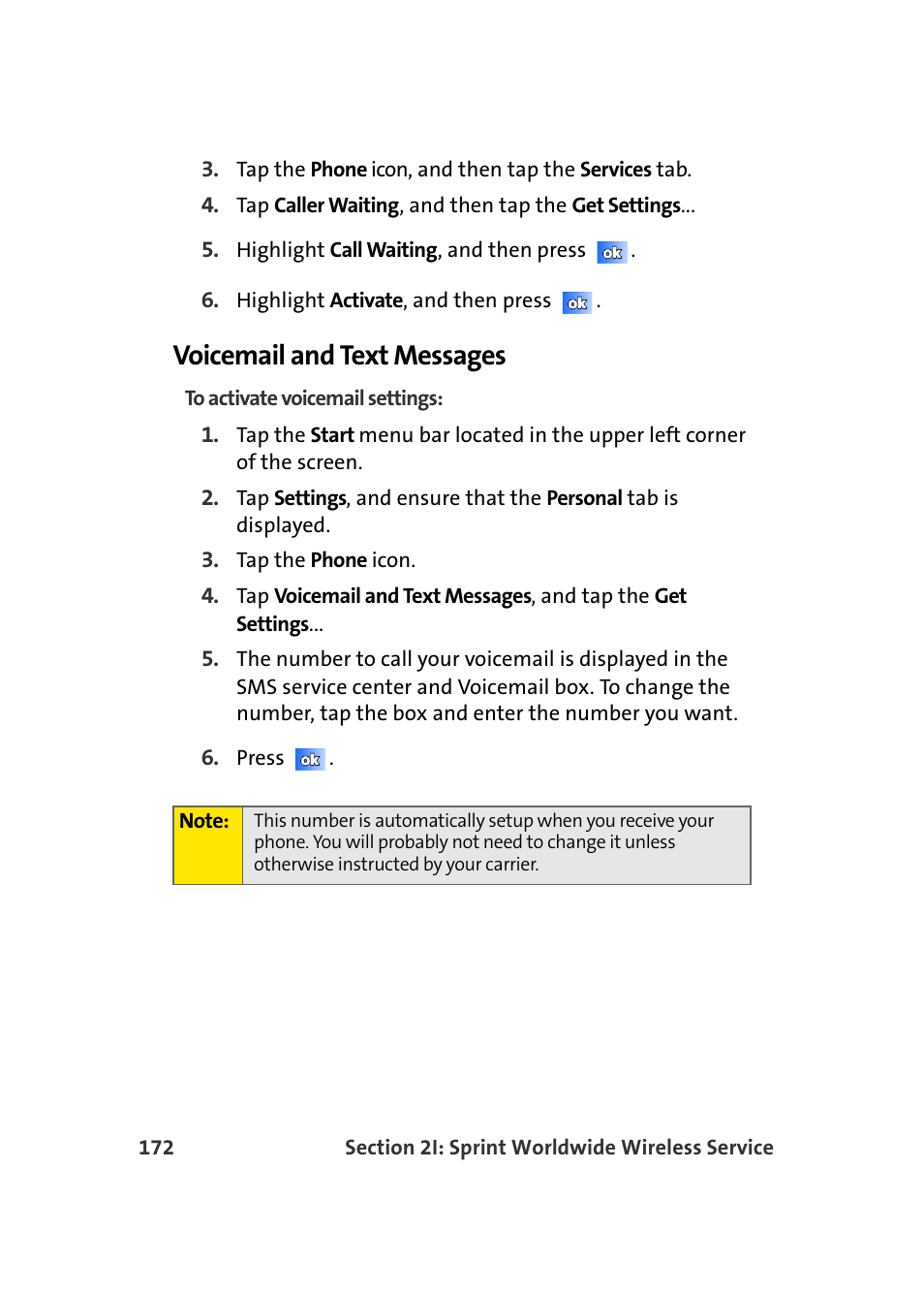 Voicemail and text messages | Samsung SCH-I830MSASPR User Manual | Page 180 / 236