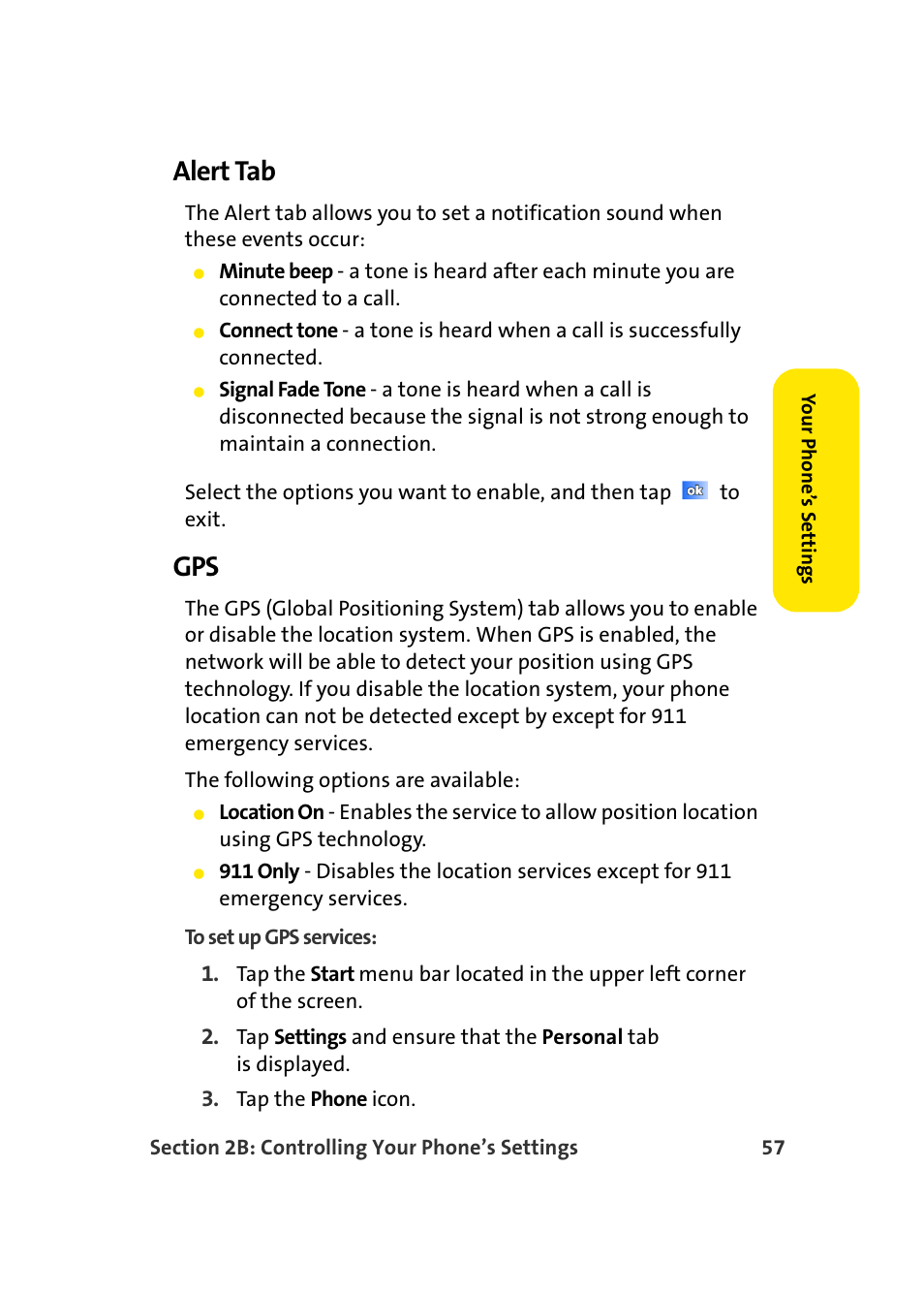 Alert tab | Samsung SCH-I830MSASPR User Manual | Page 65 / 236