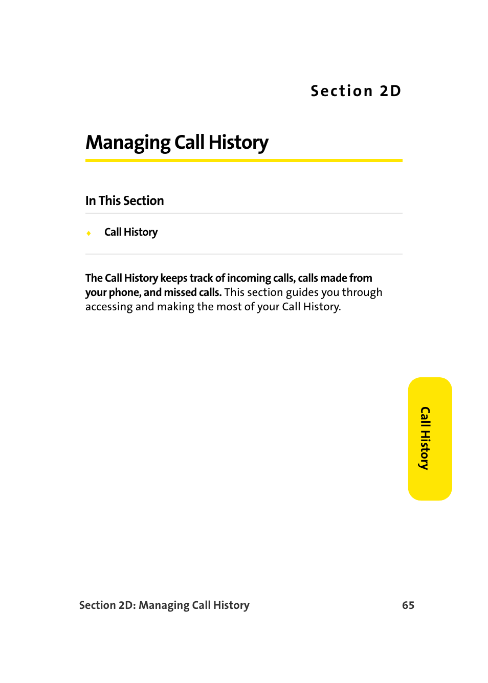 Managing call history, 2d. managing call history | Samsung SCH-I830MSASPR User Manual | Page 73 / 236