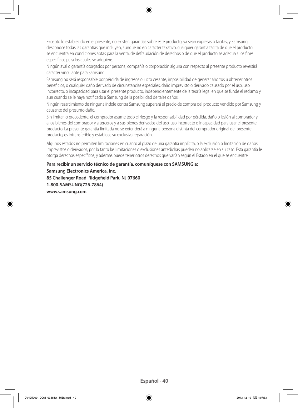 Samsung DV42H5200GF-A3 User Manual | Page 128 / 132