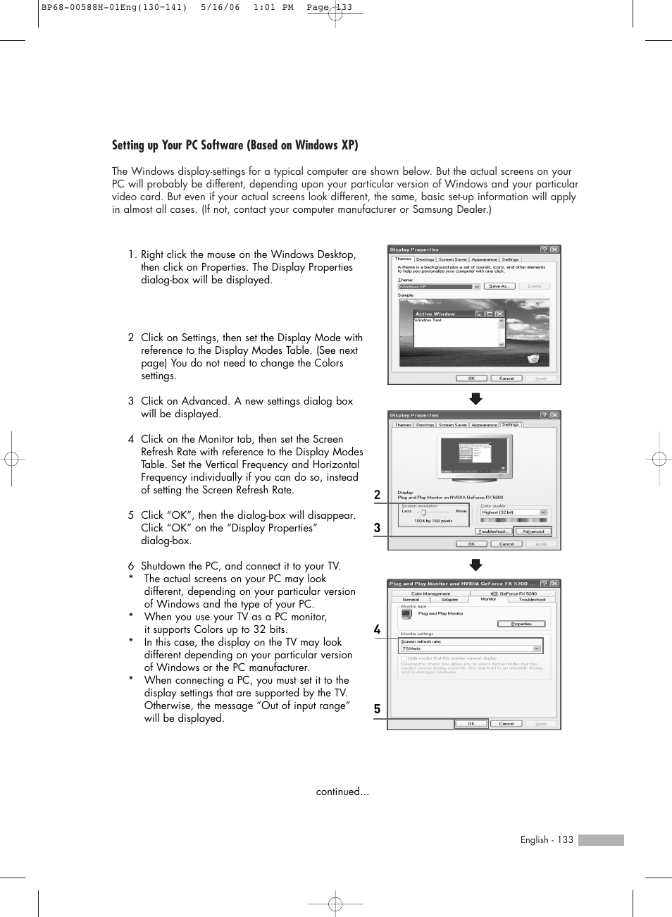 Samsung HLS6188WX-XAA User Manual | Page 133 / 160