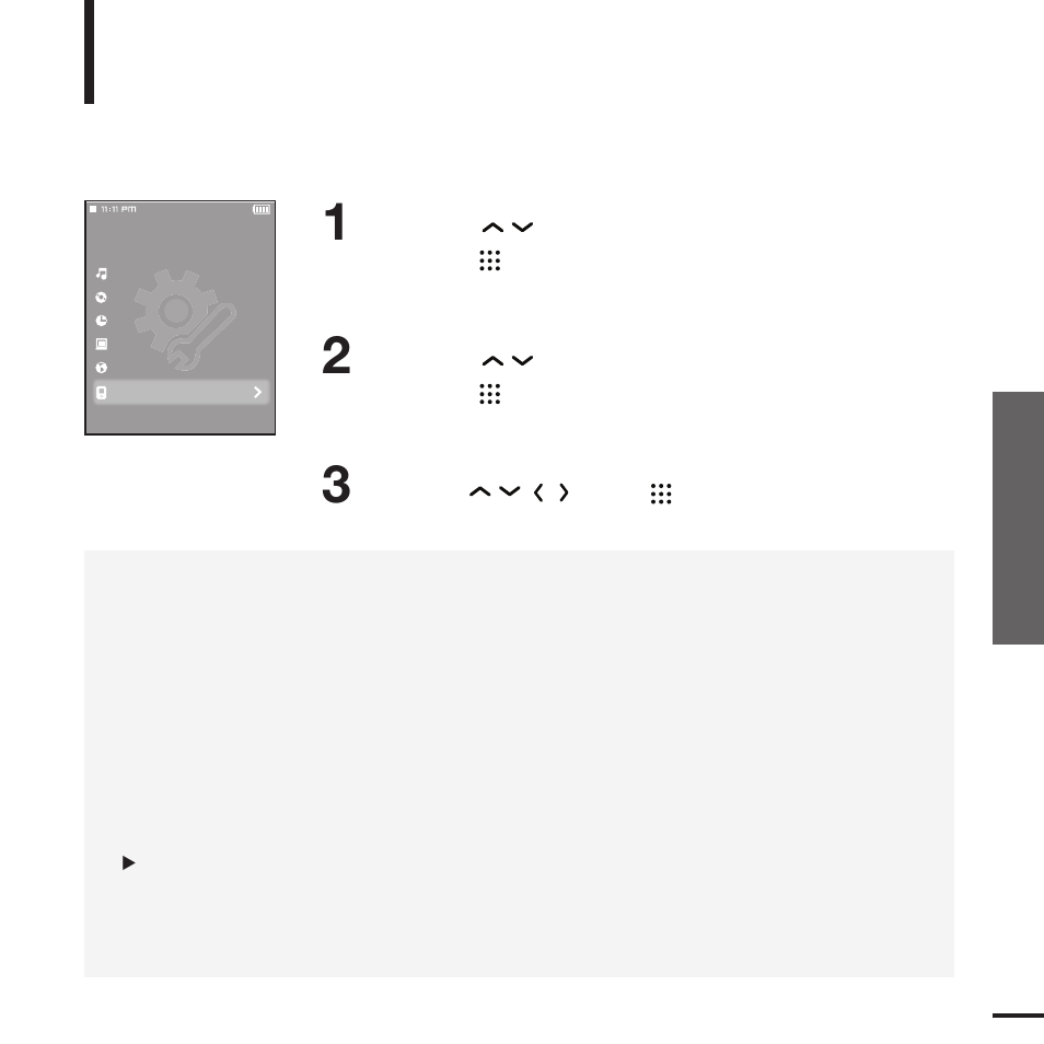 Setting system, Setting language/ setting system | Samsung YP-T9JQB-XAA User Manual | Page 65 / 77