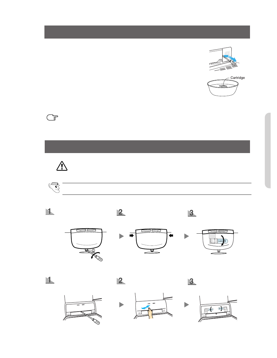 Changing the interior light, Cleaning the accessories, Interior light in the refrigerator | Samsung RS2555SW-XAC User Manual | Page 15 / 32