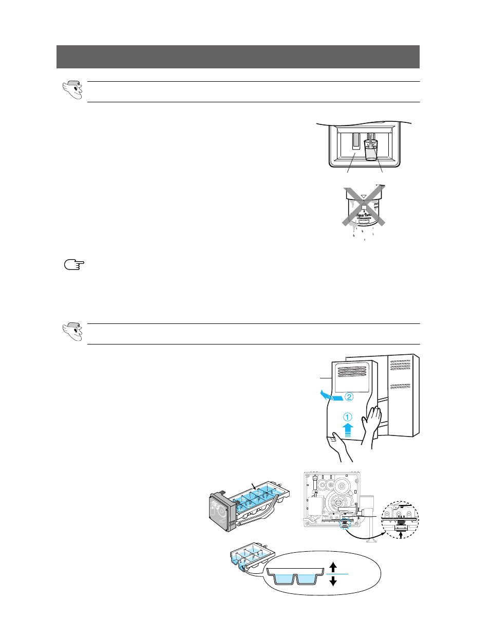 Installation of the water dispenser line | Samsung RS2555SW-XAC User Manual | Page 28 / 32