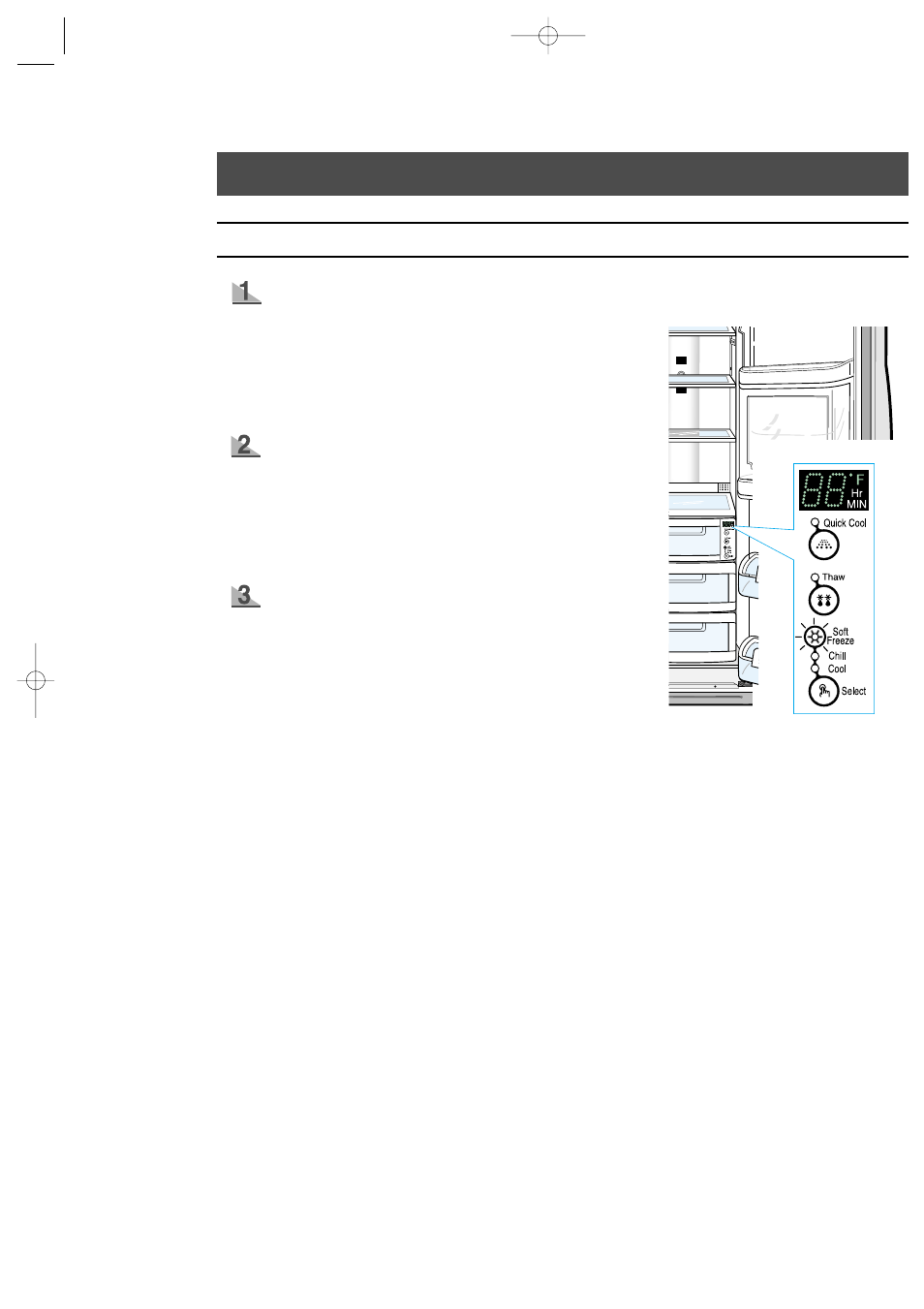 Coolselect zone, Drawer guide | Samsung RS2555SL-XAA User Manual | Page 11 / 32