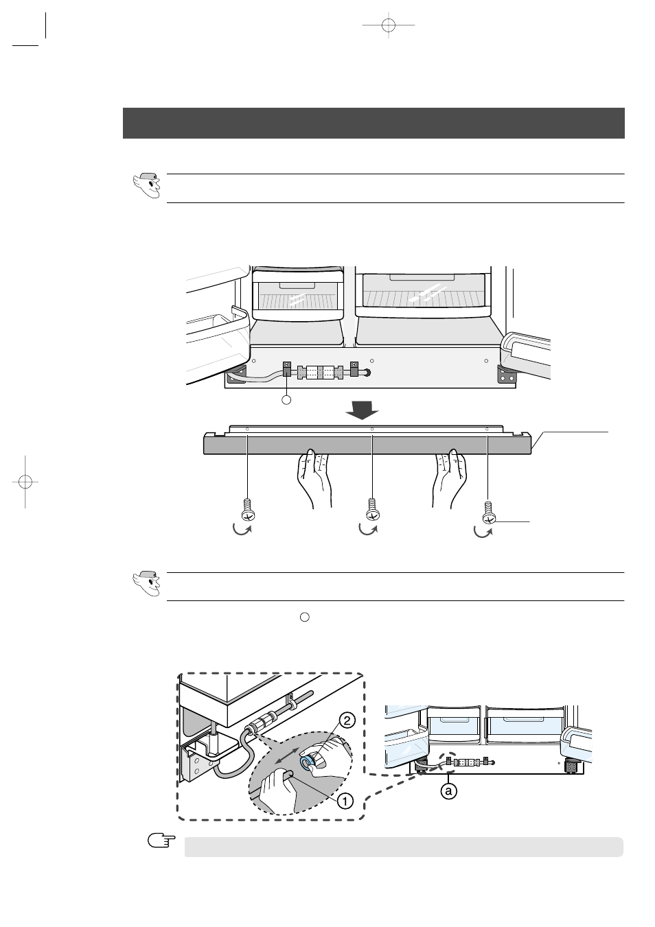 Removing the refrigerator doors | Samsung RS2555SL-XAA User Manual | Page 18 / 32