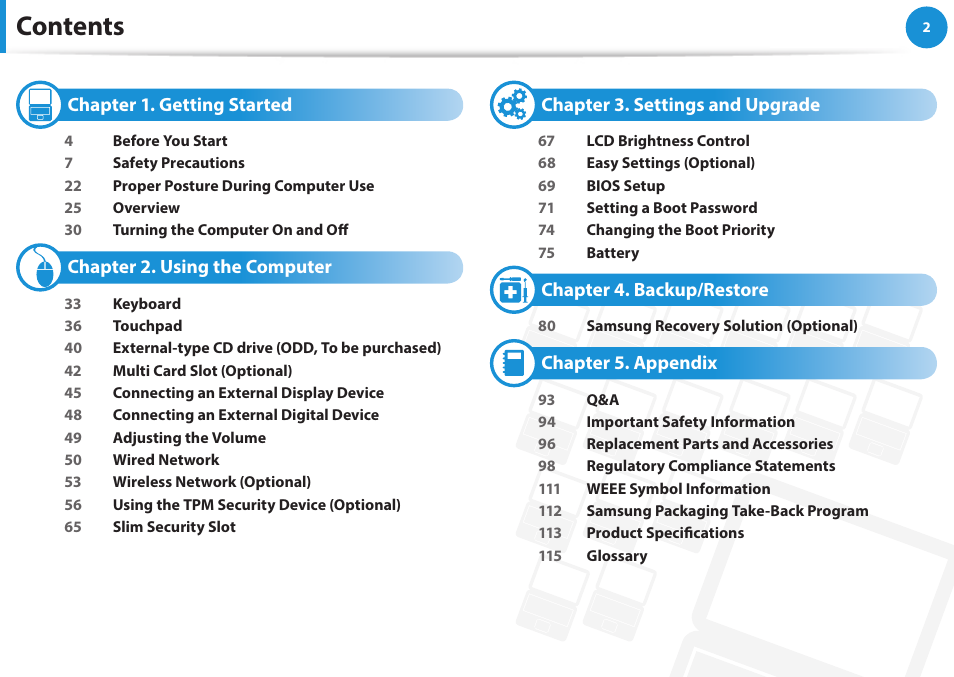 Samsung NP915S3G-K01US User Manual | Page 2 / 118