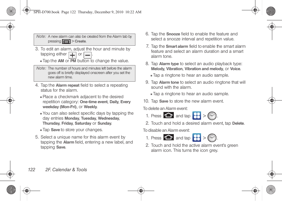 Samsung OPH-D700ZKMSPR User Manual | Page 136 / 282