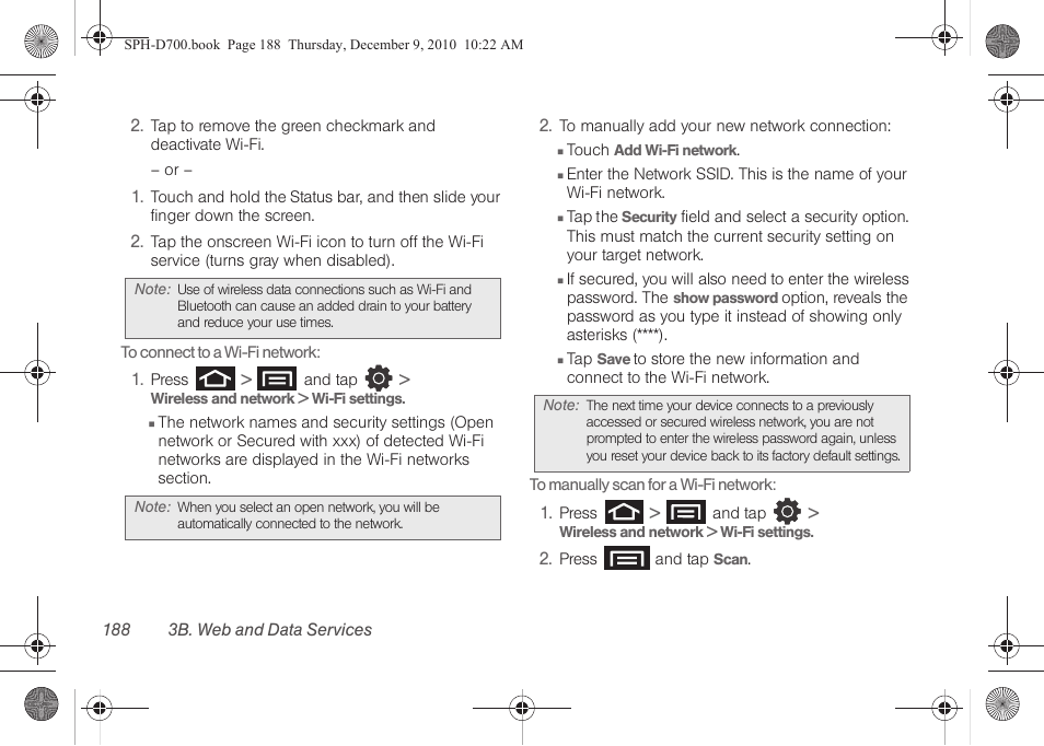 Samsung OPH-D700ZKMSPR User Manual | Page 202 / 282