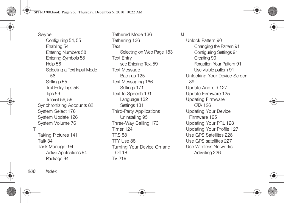 Samsung OPH-D700ZKMSPR User Manual | Page 280 / 282