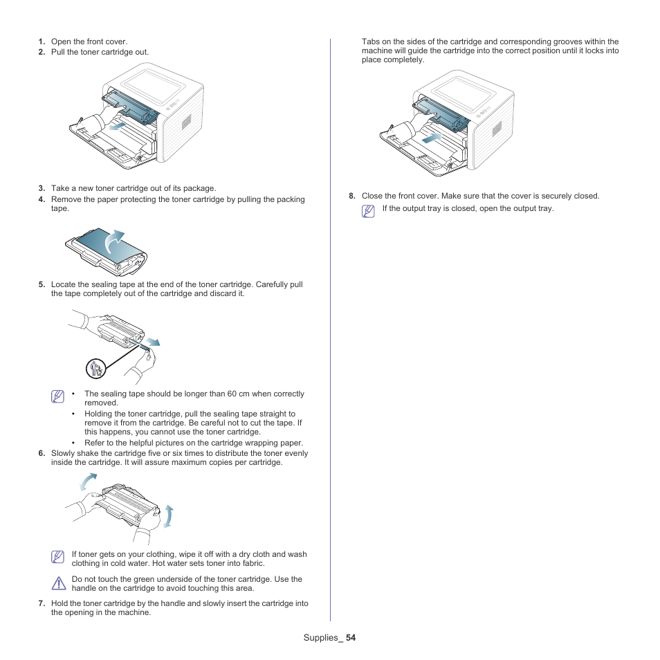Samsung ML-2540-XAA User Manual | Page 54 / 66