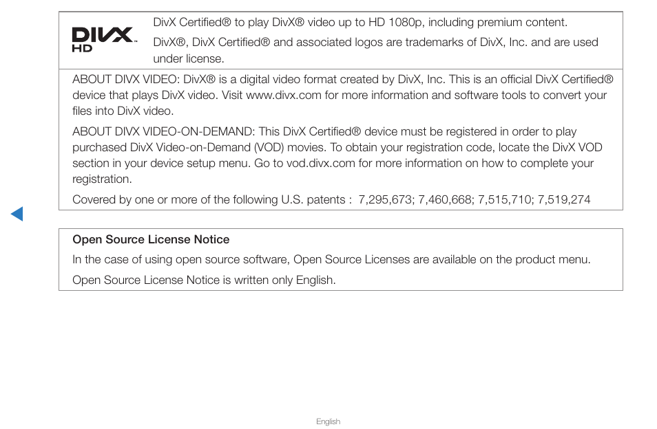 Samsung PN59D6500DFXZA User Manual | Page 287 / 287