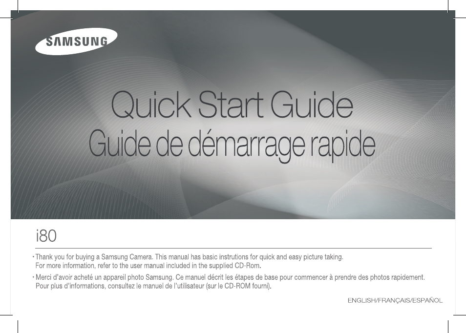 Samsung I80 User Manual | 62 pages