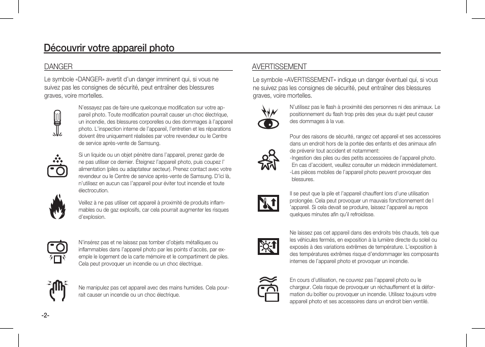 Découvrir votre appareil photo | Samsung I80 User Manual | Page 23 / 62