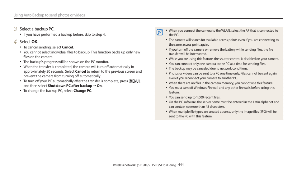 Samsung EC-ST150FBPWPY User Manual | Page 112 / 155