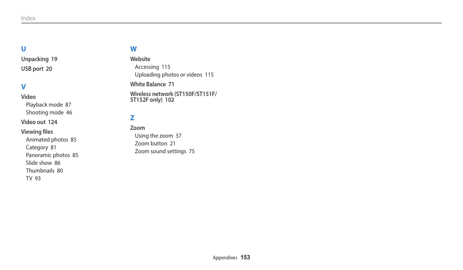 Samsung EC-ST150FBPWPY User Manual | Page 154 / 155