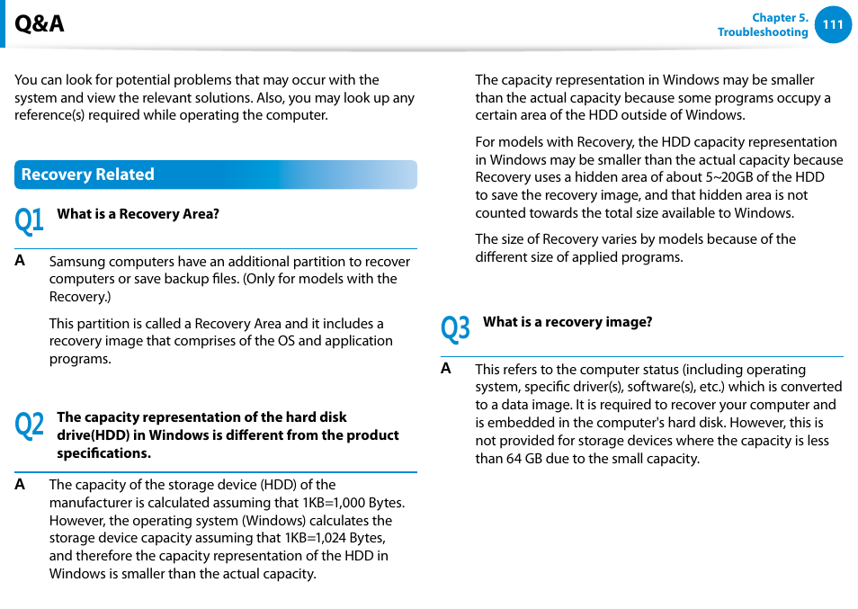 Samsung XE700T1C-A04US User Manual | Page 112 / 147