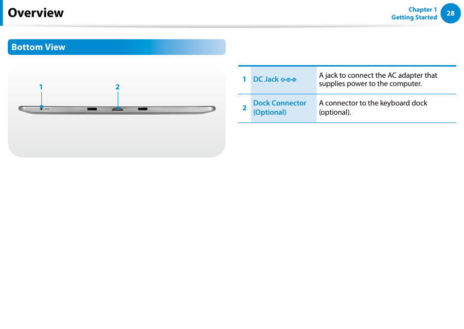 Overview | Samsung XE700T1C-A04US User Manual | Page 29 / 147