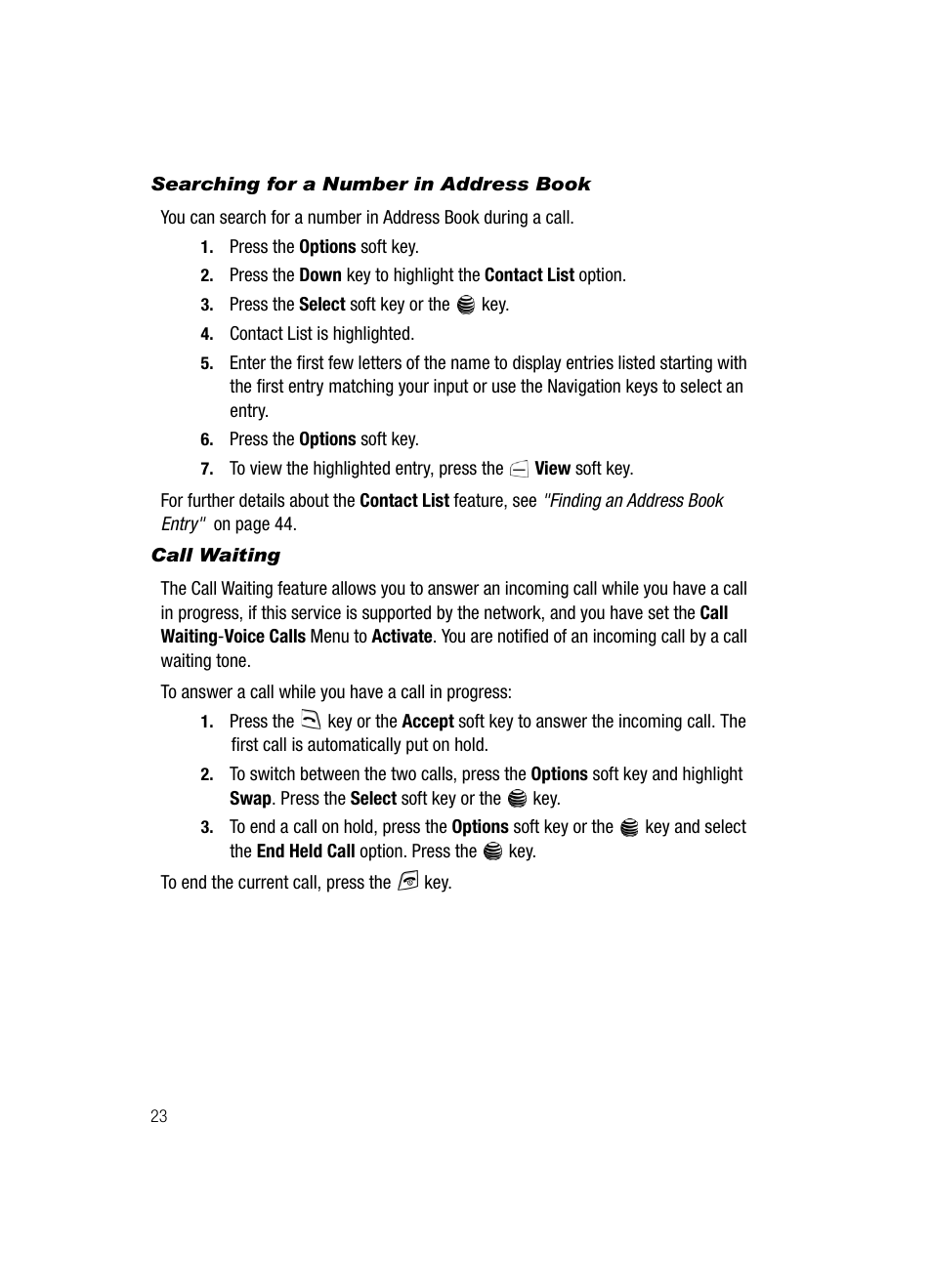 Samsung SGH-A437DAAATT User Manual | Page 26 / 117