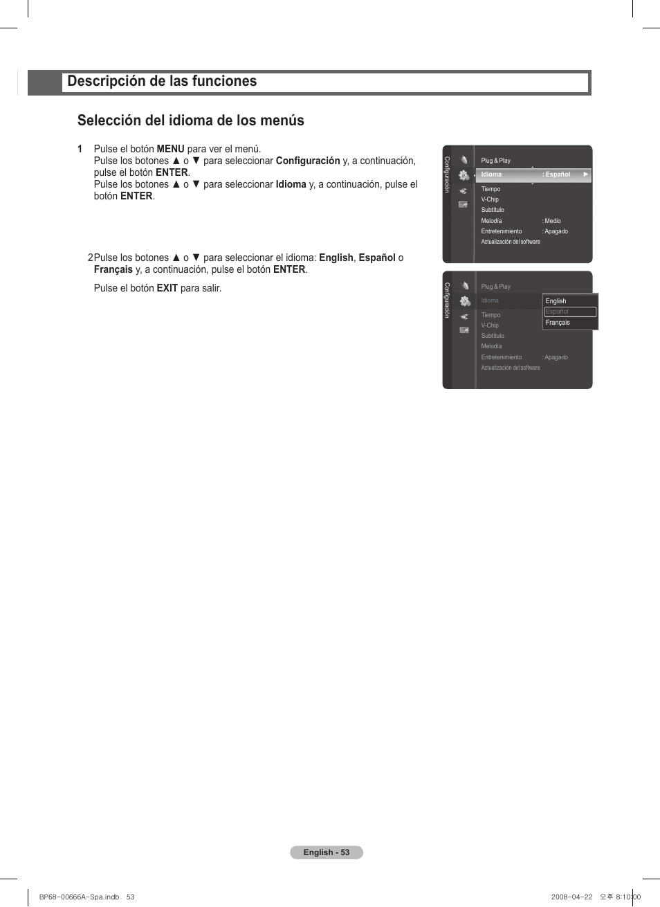 Samsung HL67A510J1FXZA User Manual | Page 135 / 157