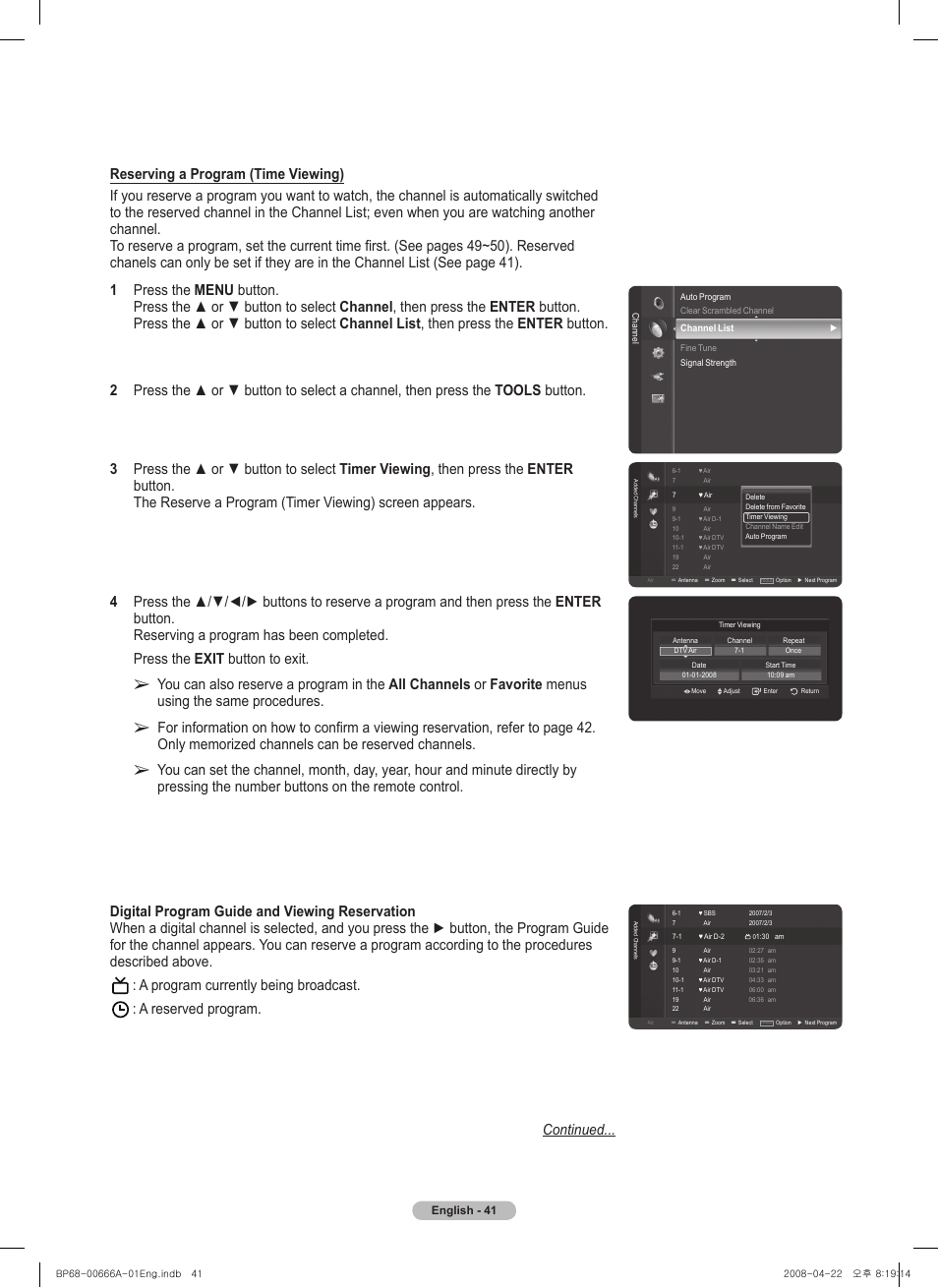 Samsung HL67A510J1FXZA User Manual | Page 41 / 157