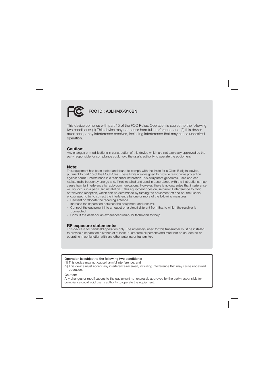 Samsung HMX-S15BN-XAA User Manual | Page 164 / 166