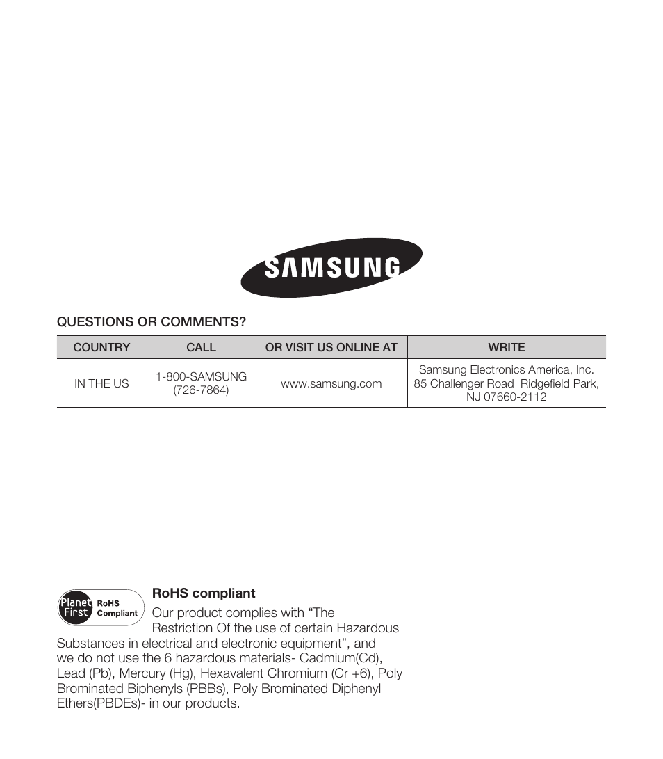 Samsung HMX-S15BN-XAA User Manual | Page 166 / 166