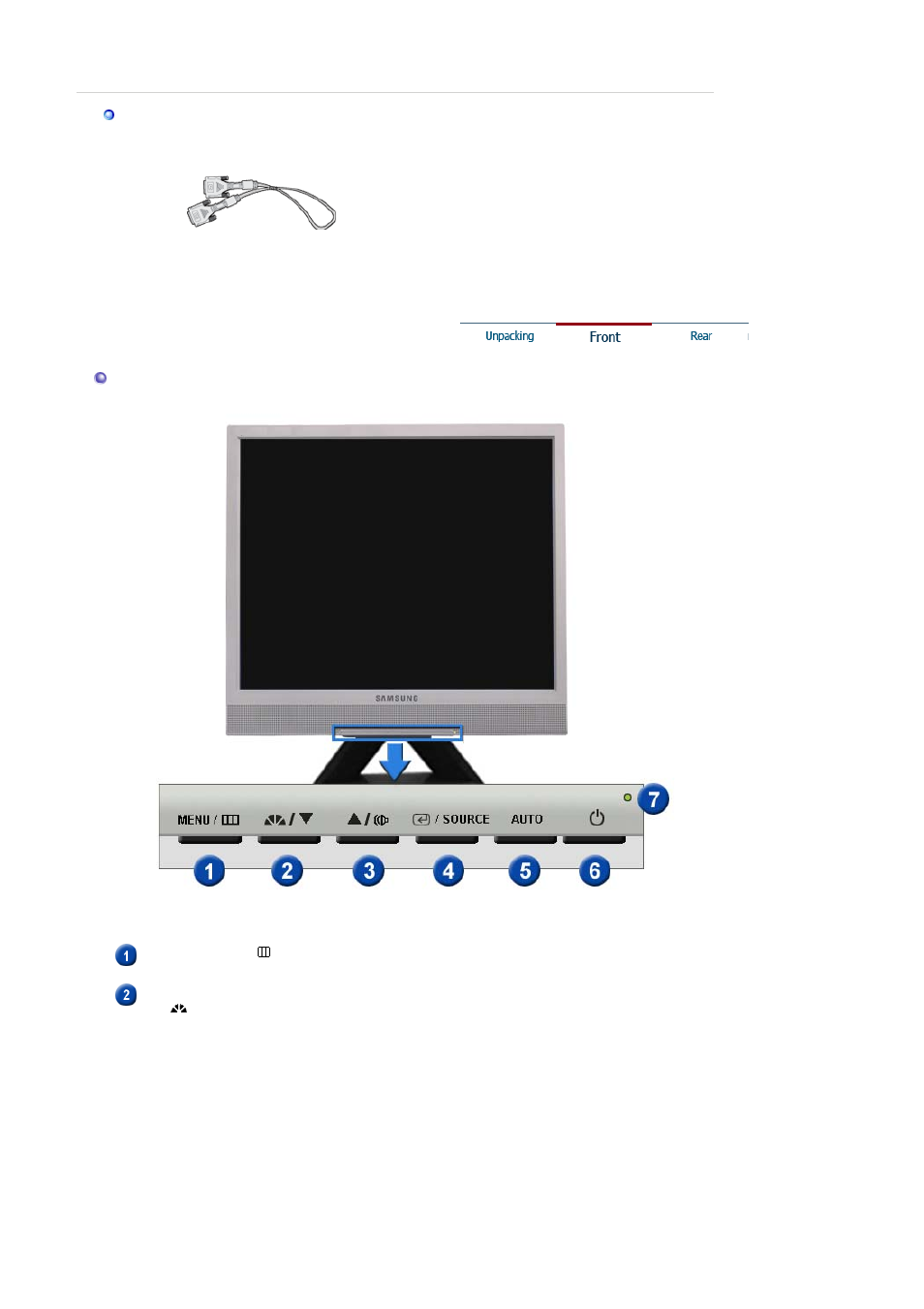 Front | Samsung MJ17MSTBV User Manual | Page 11 / 96