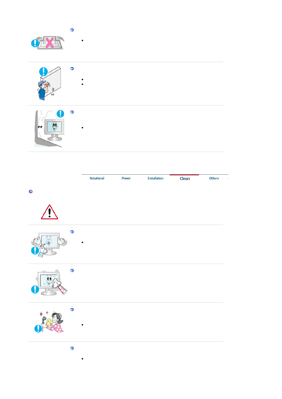 Clean | Samsung MJ17MSTBV User Manual | Page 5 / 96