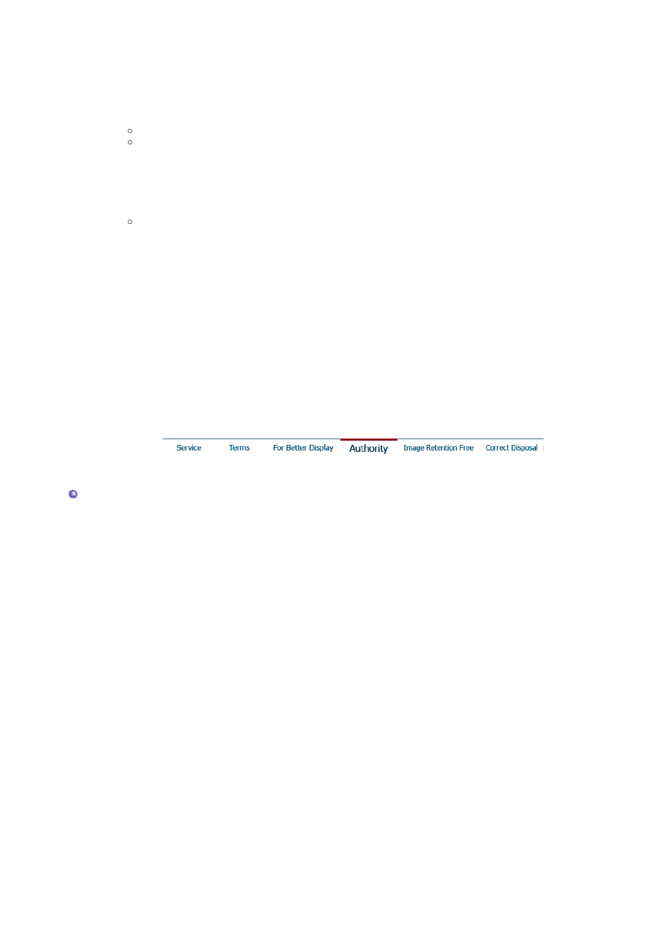 Authority | Samsung MJ17MSTBV User Manual | Page 93 / 96