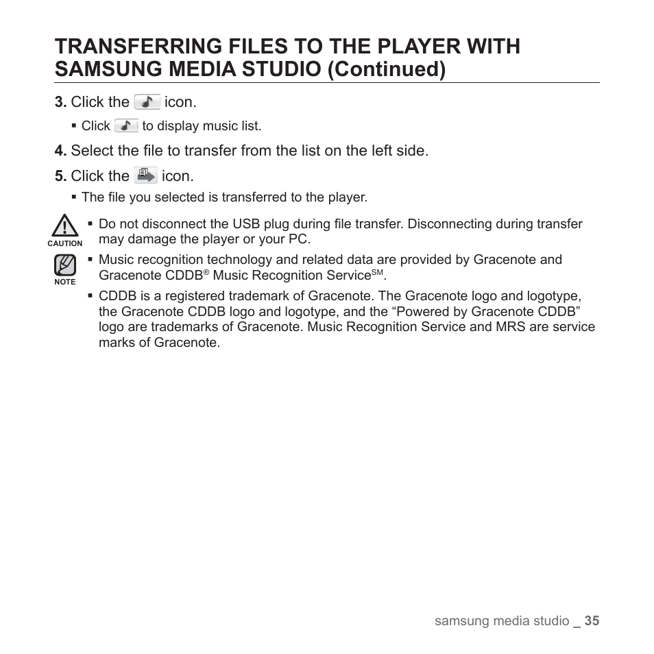 Samsung YP-U3JQL-XAA User Manual | Page 37 / 64